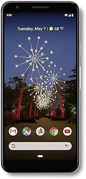 ANDROID - Google pixel 3a　64GB Just Black Google - Pixel 3a 64GB Cell Phone (Unlocked) - Just Black 3